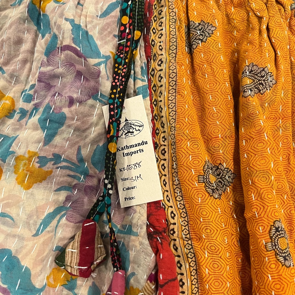 Colorful Patchwork Shorts - Picture 3 of 3